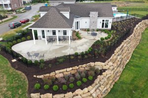 Tiered Landscaping